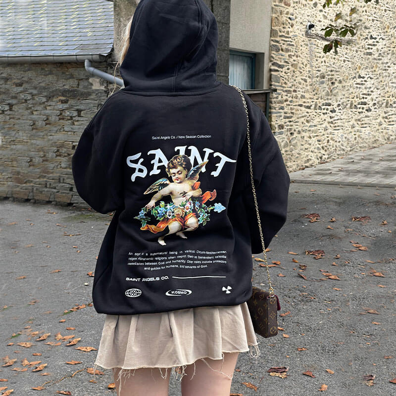 Black Saint Hoodie